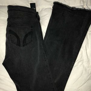 High waisted flare jeans